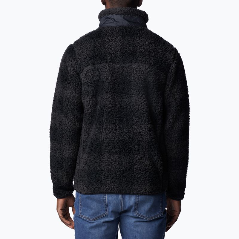 Columbia pánska mikina Winter Pass Print Fleece black 1866565 2