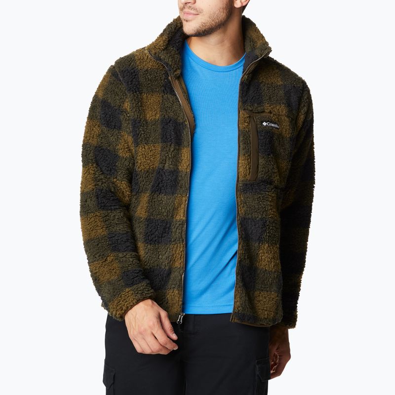 Columbia pánsky Winter Pass Print Fleece green 1866565 3