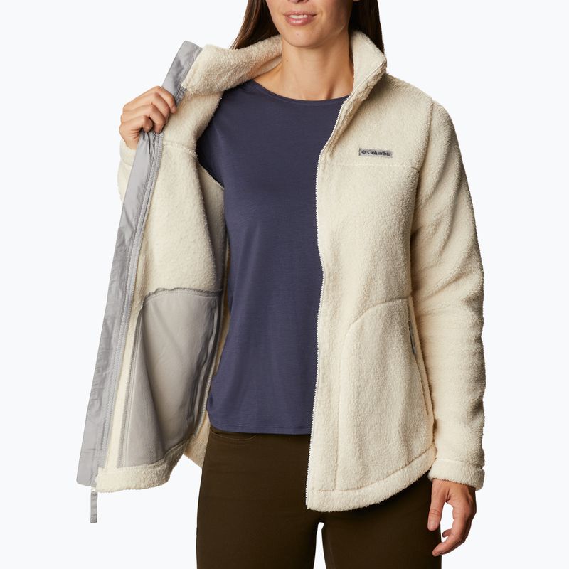 Dámska trekingová mikina Columbia West Bend beige 1939901 5