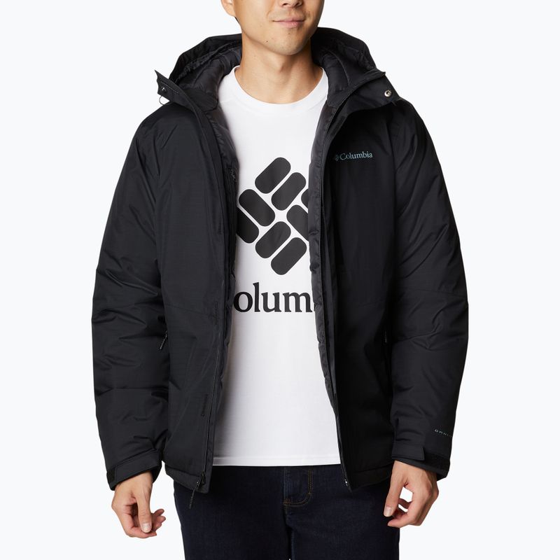 Columbia Oak Harbor Insulated pánska páperová bunda čierna 1958661