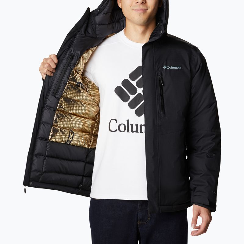 Columbia Oak Harbor Insulated pánska páperová bunda čierna 1958661 4