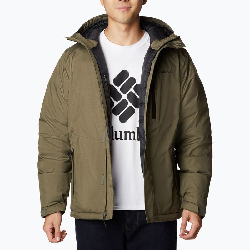 Columbia Oak Harbor Insulated pánska páperová bunda zelená 1958661