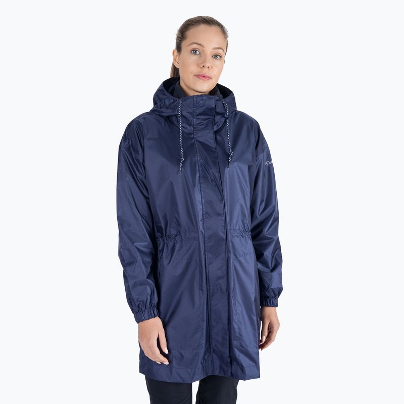 Columbia Splash Side 466 dámska bunda do dažďa námornícka modrá 1931651