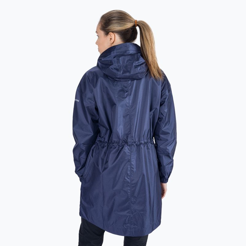 Columbia Splash Side 466 dámska bunda do dažďa námornícka modrá 1931651 3