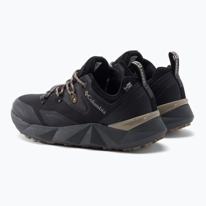 Columbia pánske trekové topánky Facet 60 Low Outdry 010 black 1974151 3
