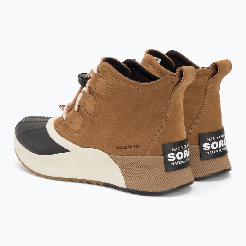 Sorel Ona Classic Suede camel brown/sea salt junior snow boots 3