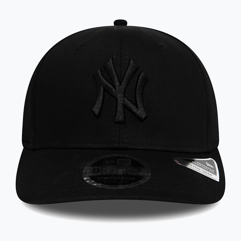 Šiltovka New Era Tonal Black 9Fifty Stretch Snap New York Yankees cap black 3