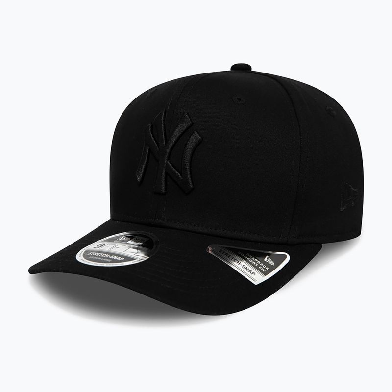 Šiltovka New Era Tonal Black 9Fifty Stretch Snap New York Yankees cap black 4