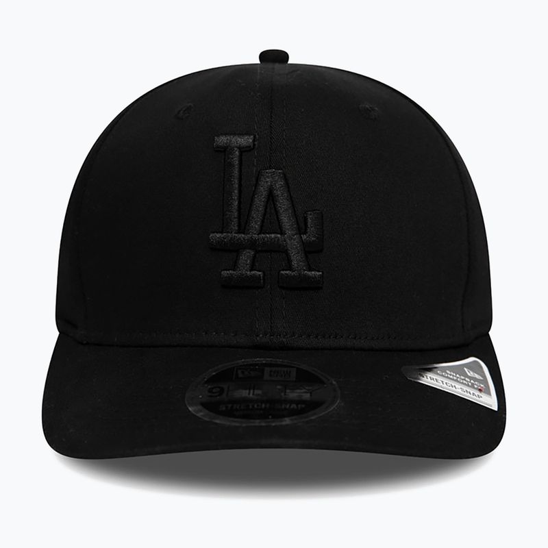 Šiltovka New Era Tonal Black 9Fifty Stretch Snap Los Angeles Dodgers čierna 3