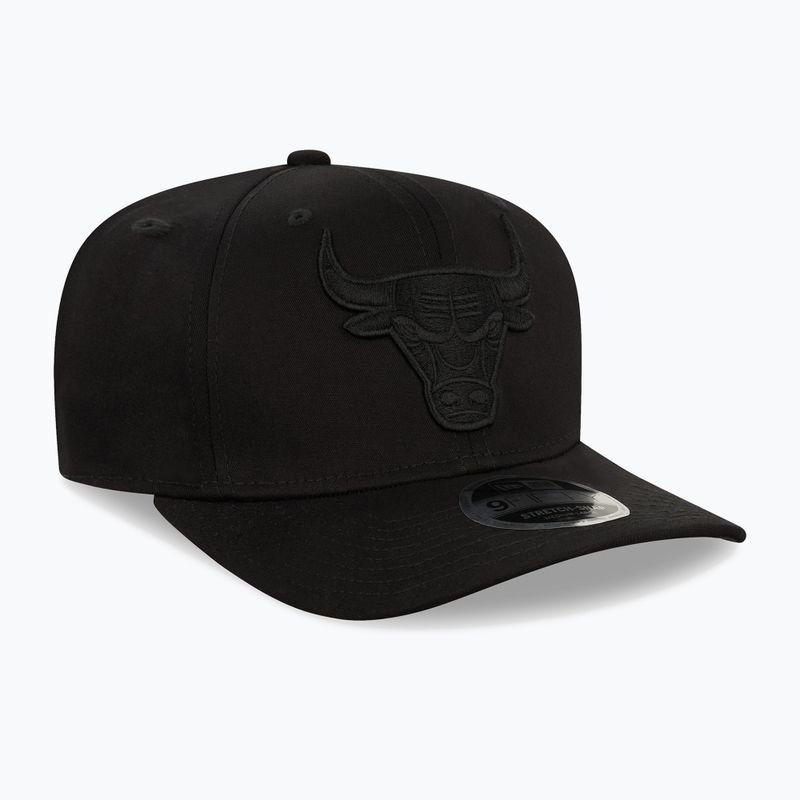 Šiltovka New Era Tonal Black 9Fifty Stretch Snap Chicago Bulls čierna