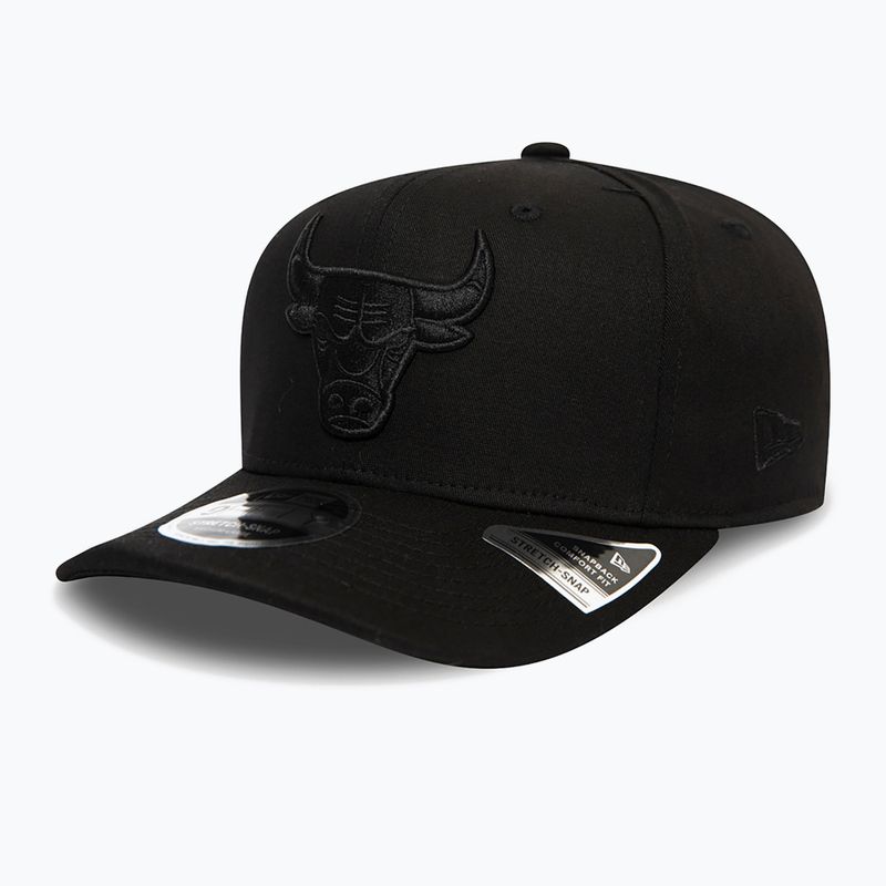 Šiltovka New Era Tonal Black 9Fifty Stretch Snap Chicago Bulls čierna 4