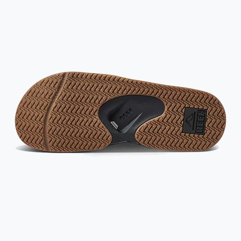 Pánske žabky REEF Fanning Slide čierne CI3632 13