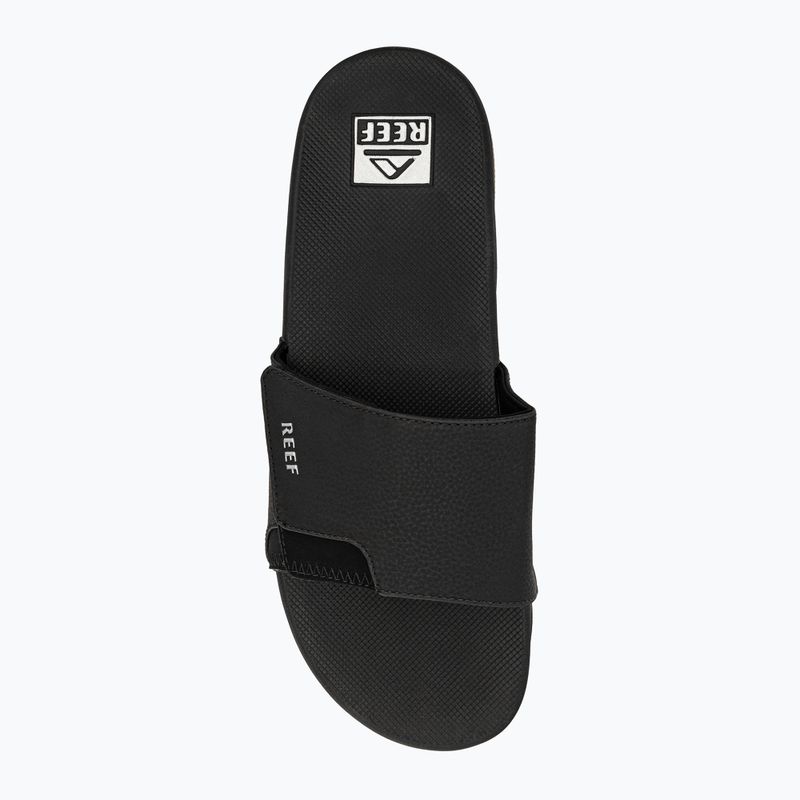 Pánske žabky REEF Fanning Slide čierne CI3632 6