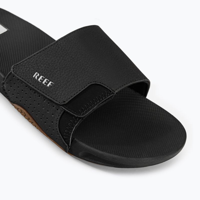 Pánske žabky REEF Fanning Slide čierne CI3632 7