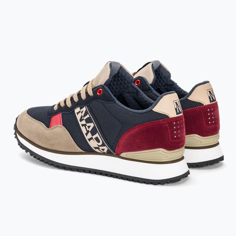 Napapijri pánska obuv NP0A4HVP navy/beige/red 3