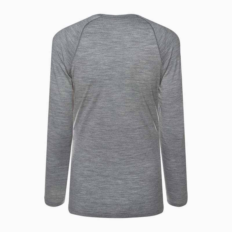 Dámska termoaktívna mikina Smartwool Merino 150 Baselayer Boxed light gray heather 2