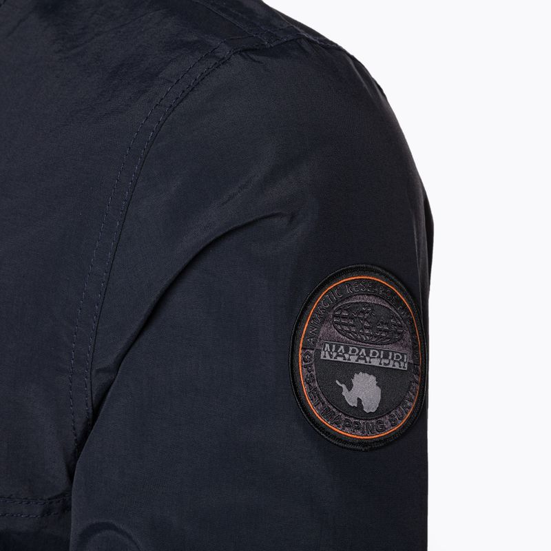 Pánska bunda Napapijri Rainforest Pocket Summer azul marino 8