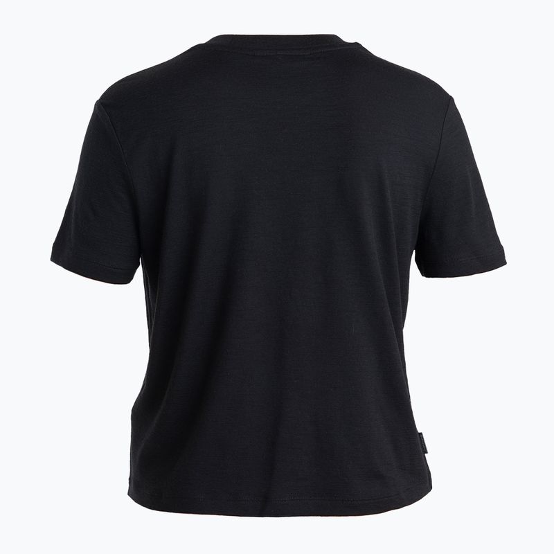 Dámske trekingové tričko Icebreaker Merino 150 Tech Lite III SS Crop Tee black 7