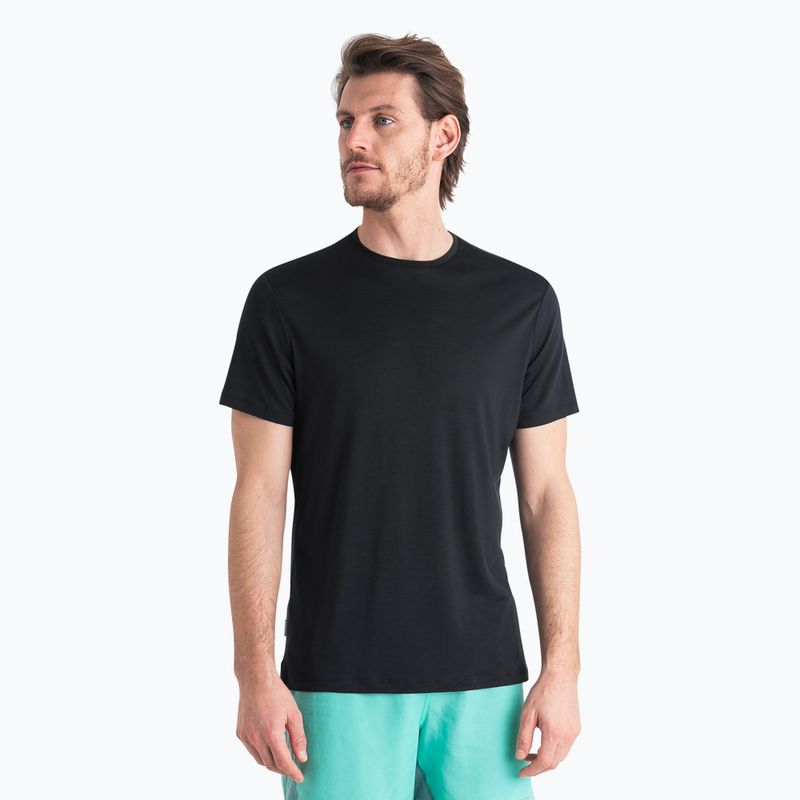 Pánske tričko Icebreaker Merino 125 Cool-Lite Sphere III SS Tee black