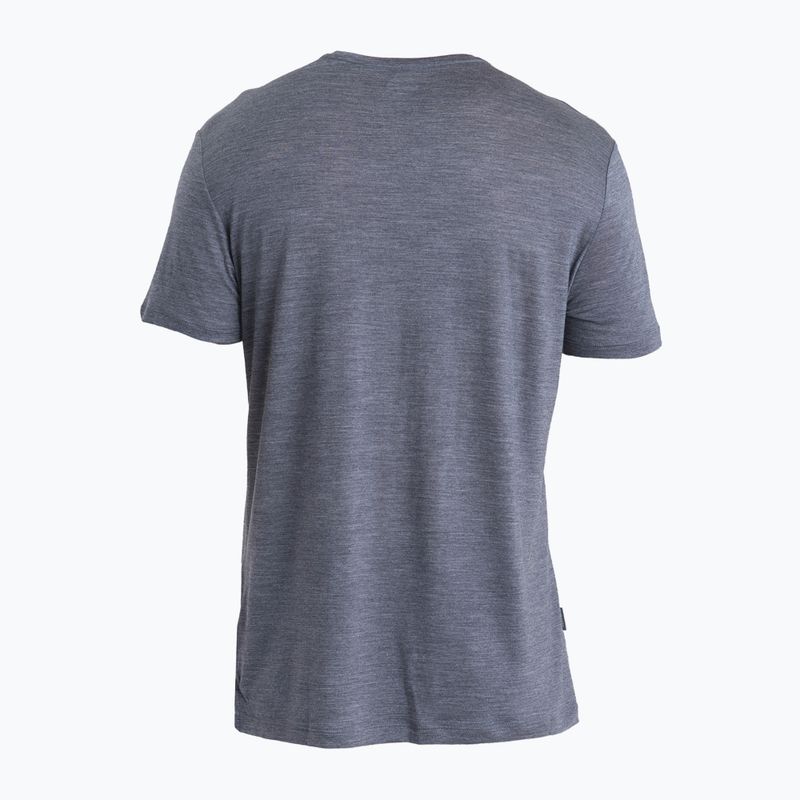 Pánske trekingové tričko Icebreaker Merino 125 Cool-Lite Sphere III SS Tee midnight navy 8
