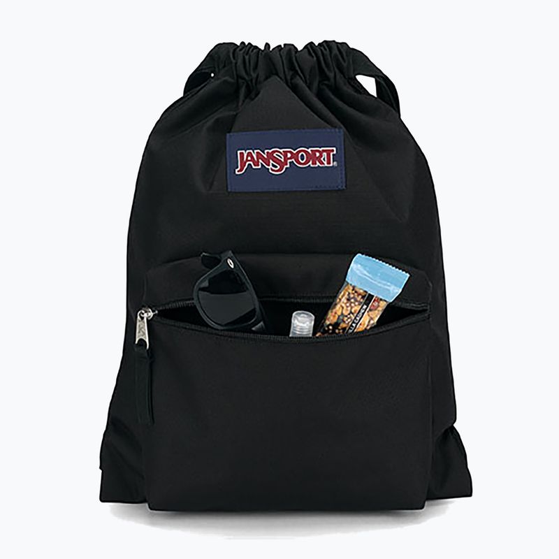 Mestský batoh Jansport Draw Sack 14 l black 4