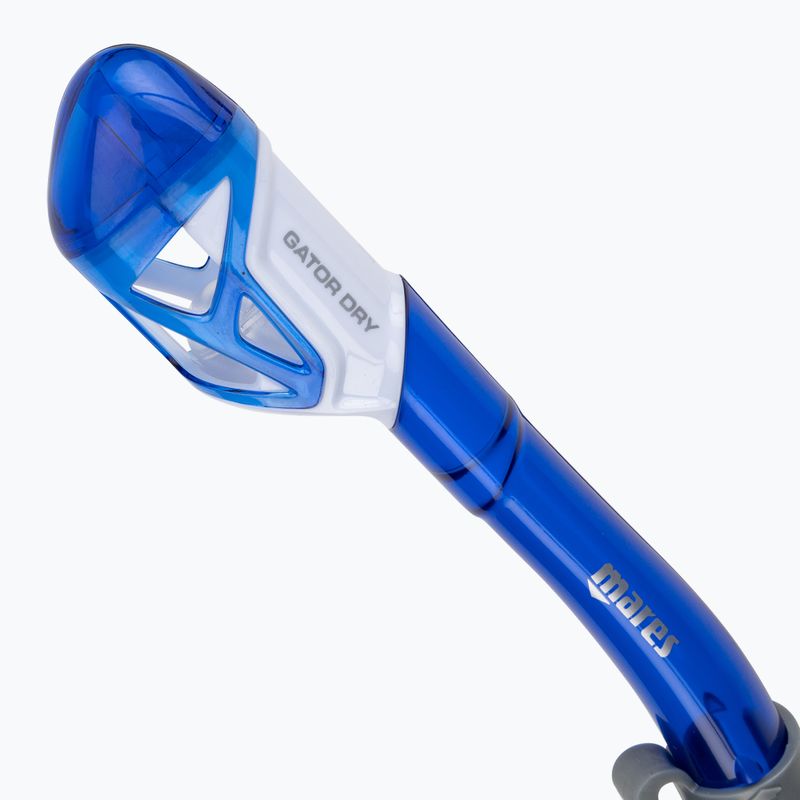 Šnorchel Mares Gator Dry modrý 411522 2