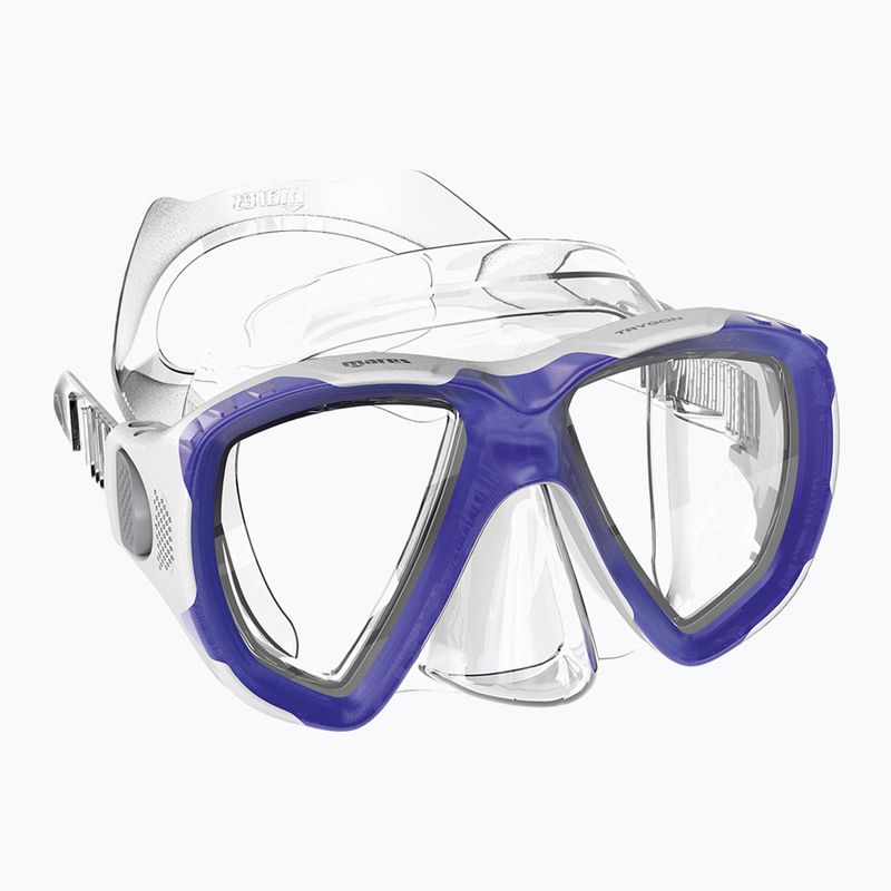 Súprava na šnorchlovanie Mares Combo Trygon blue/white/clear 2