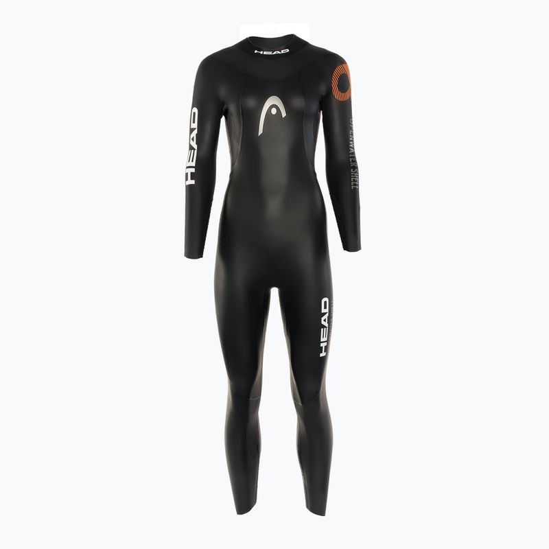 Dámska triatlonová pena HEAD Ow Shell Fs 3.2.2 black/orange