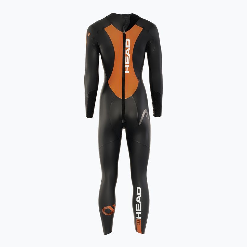 Dámska triatlonová pena HEAD Ow Shell Fs 3.2.2 black/orange 2