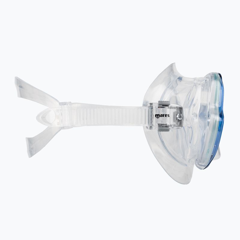 Šnorchlovacia maska Mares Pure Vision číro modrá 411217 3