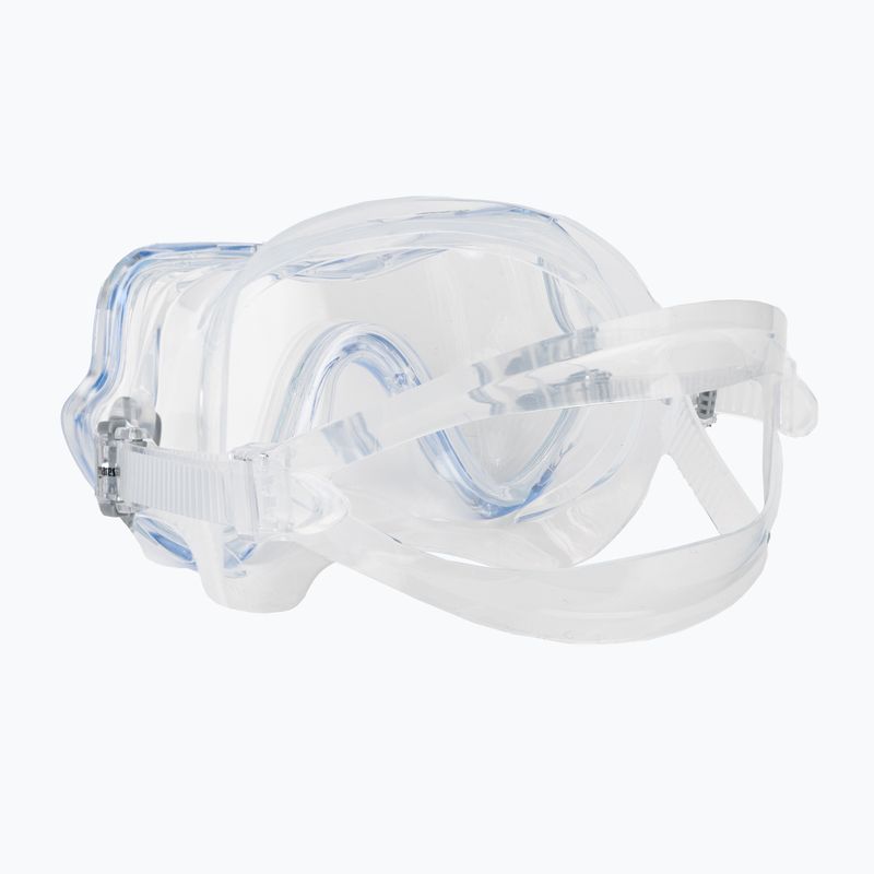Šnorchlovacia maska Mares Pure Vision číro modrá 411217 4