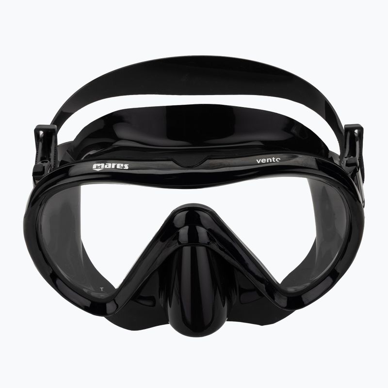 Šnorchlovacia maska Mares Vento black/black 2