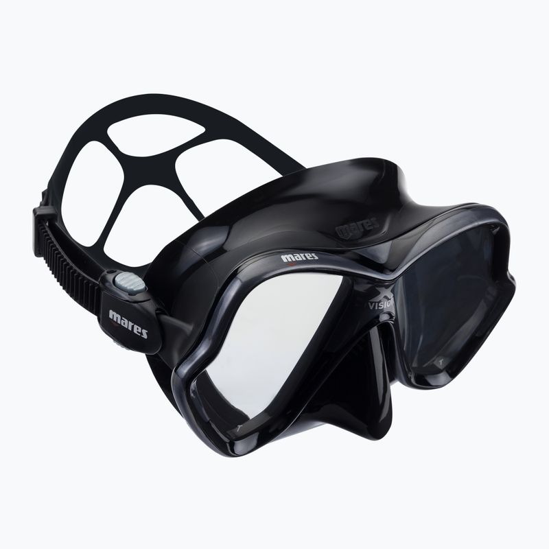 Potápačská maska Mares X-Vision čierna 411053
