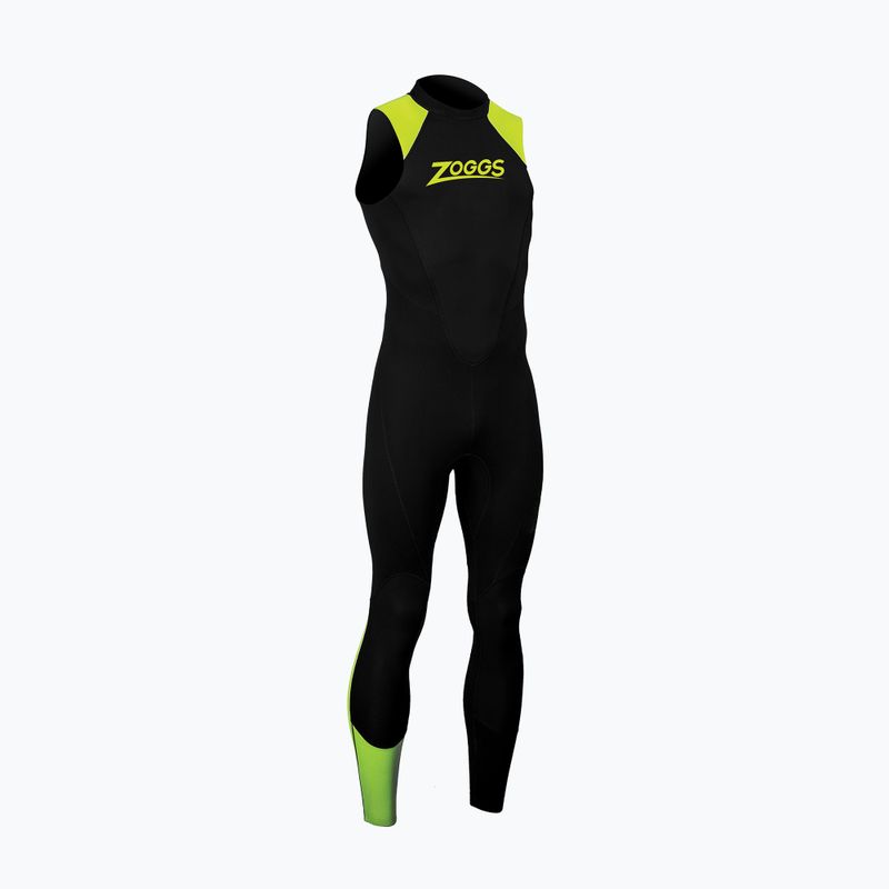 Pánska plavecká pena Zoggs OW Explorer LJ 3.2.2 mm black/lime