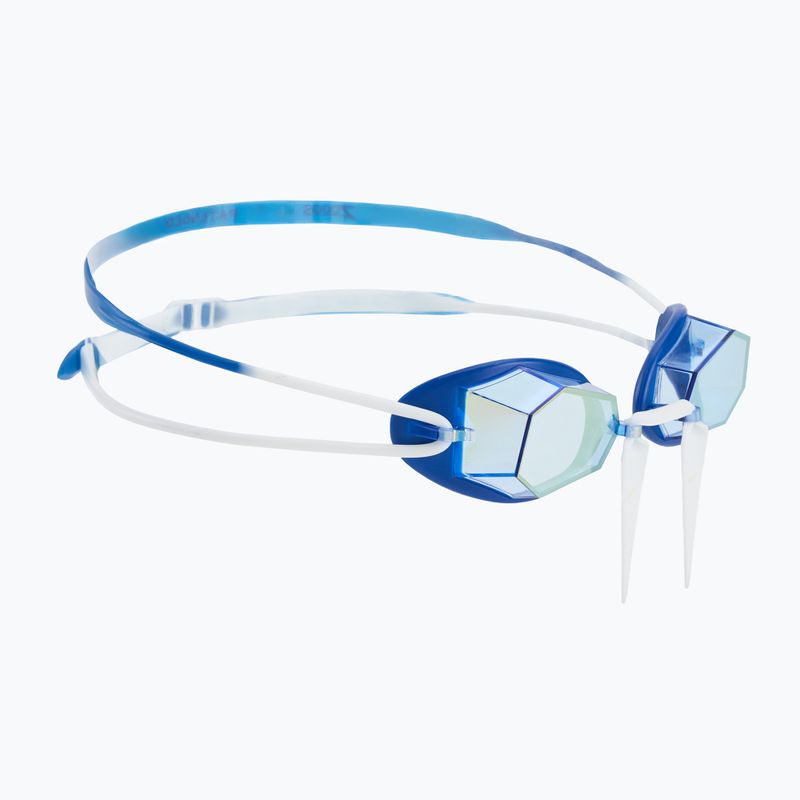 Plavecké okuliare Zoggs Diamond Titanium blue/white/mirror gold