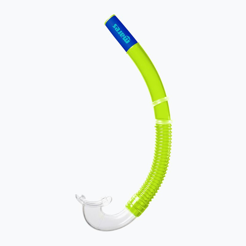 Súprava na šnorchlovanie detská Mares Combo Jelly lime/blue/clear 3