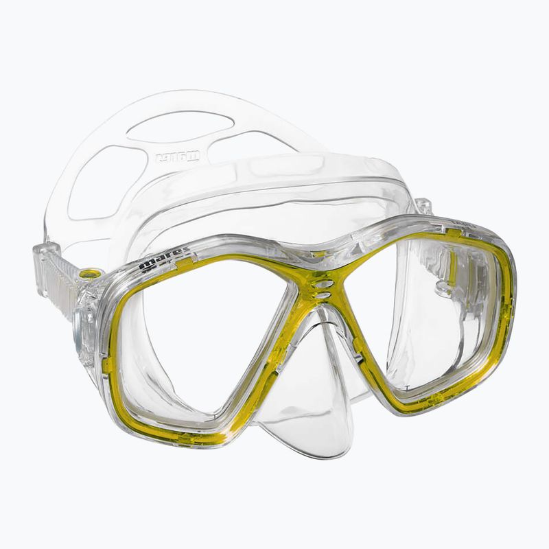 Sada na šnorchlovanie Mares Tapu yellow reflex/clear 2