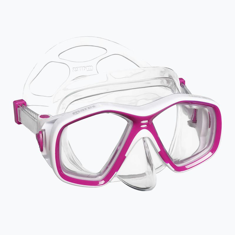 Detská sada na šnorchlovanie Mares Tapu Jr pink/white/clear 2