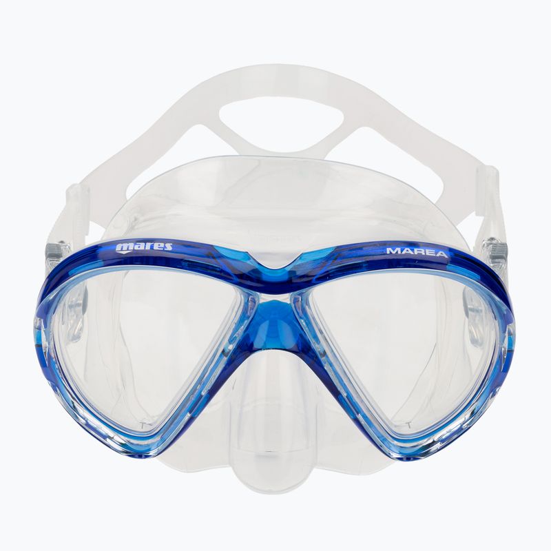 Potápačská maska Mares Marea blue reflex/clear 2