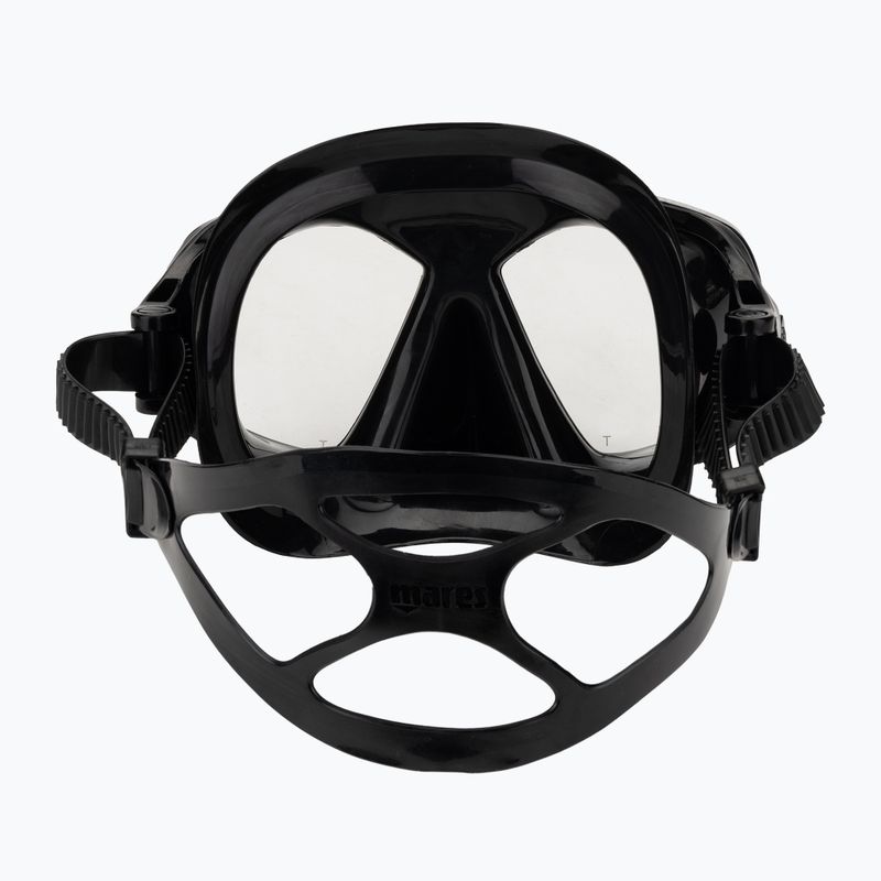 Šnorchlovacia maska Mares Tapu black/black 4
