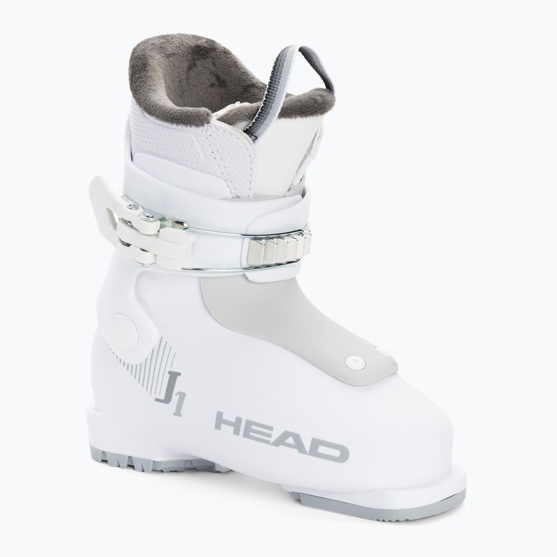 Detské lyžiarske topánky HEAD J1 white/gray