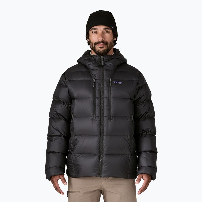 Pánska  páperová bunda  Patagonia Fitz Roy Down Hoody black 2