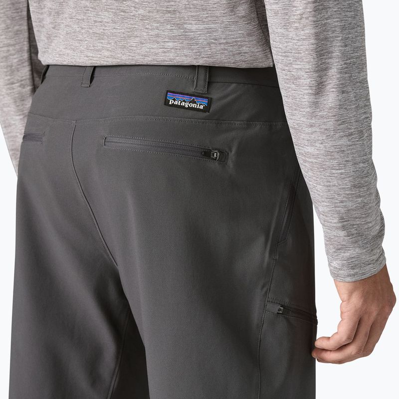 Pánske šortky Patagonia Terravia Trail 10" forge grey 6