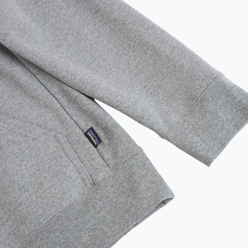 Dámska trekingová mikina Patagonia P-6 Label Uprisal Hoody gravel heather 4