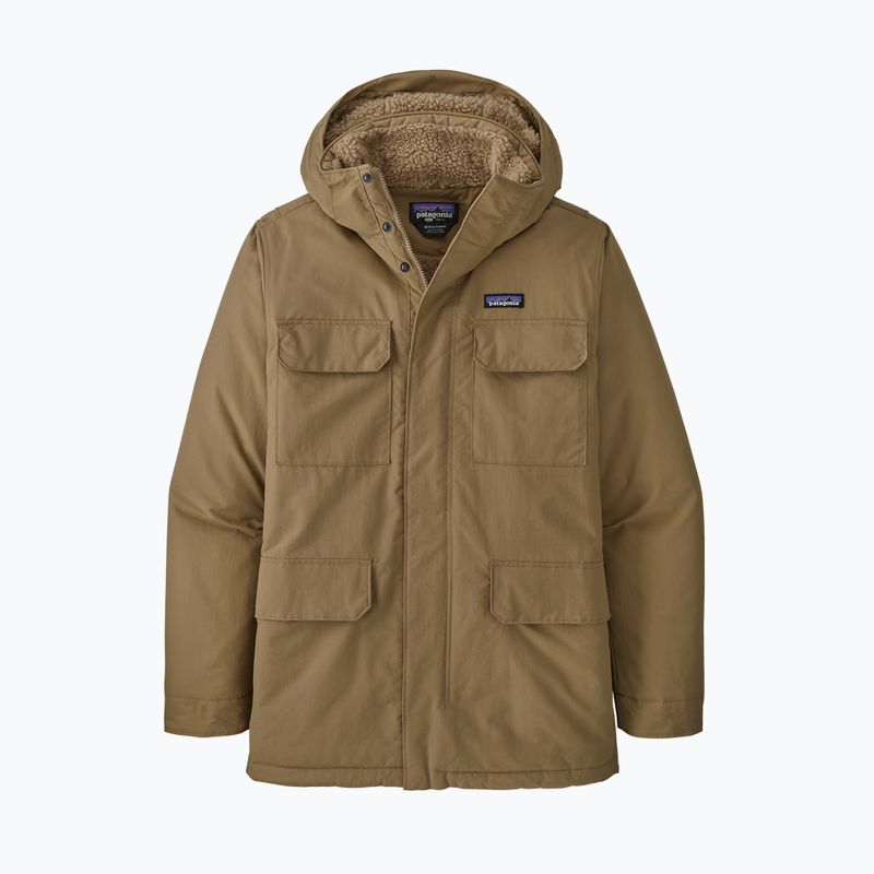 Pánska zateplená bunda Patagonia Isthmus Parka classic tan 10