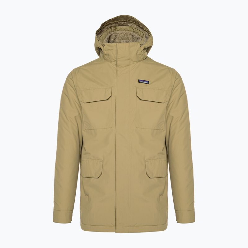 Pánska zateplená bunda Patagonia Isthmus Parka classic tan 4