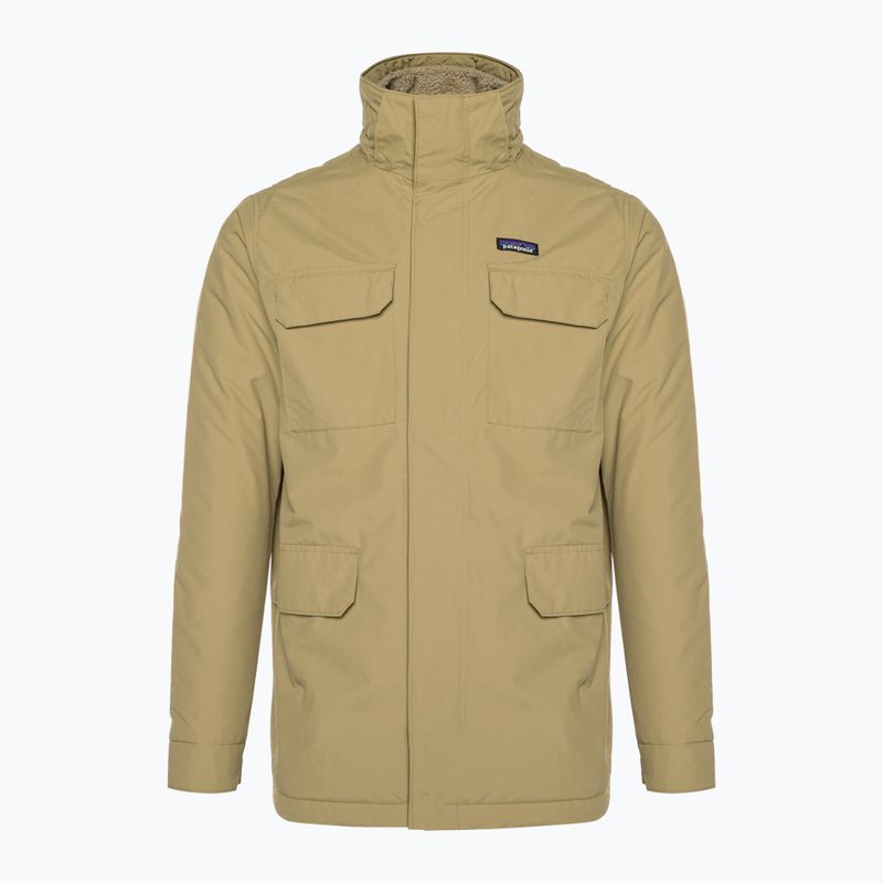 Pánska zateplená bunda Patagonia Isthmus Parka classic tan 6