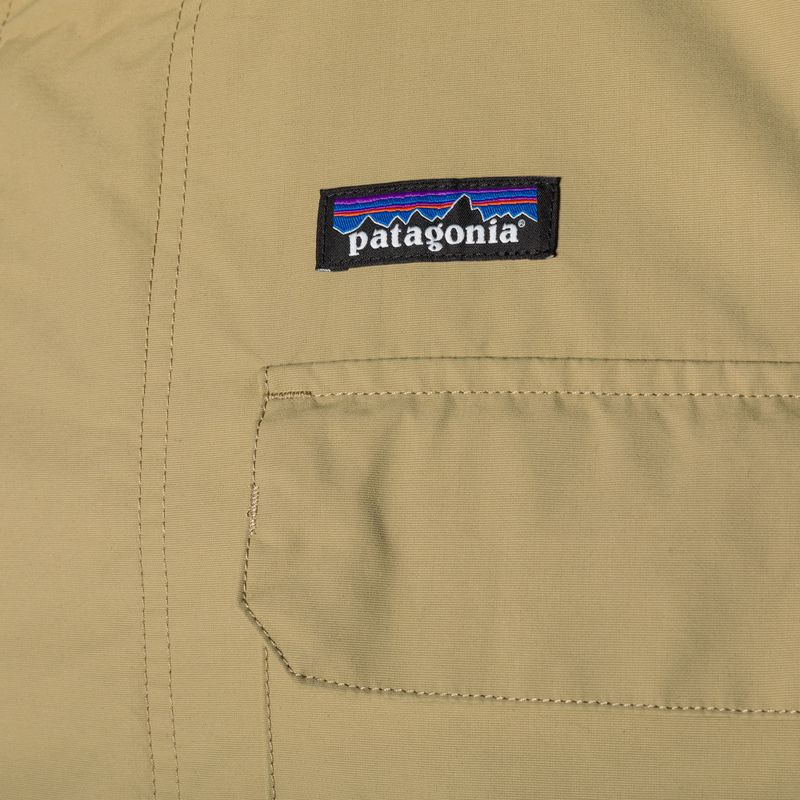 Pánska zateplená bunda Patagonia Isthmus Parka classic tan 7