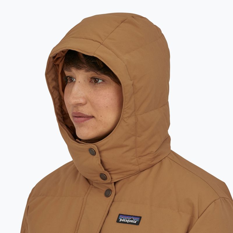 Dámsky kabát Patagonia Downdrift Parka nest brown 3
