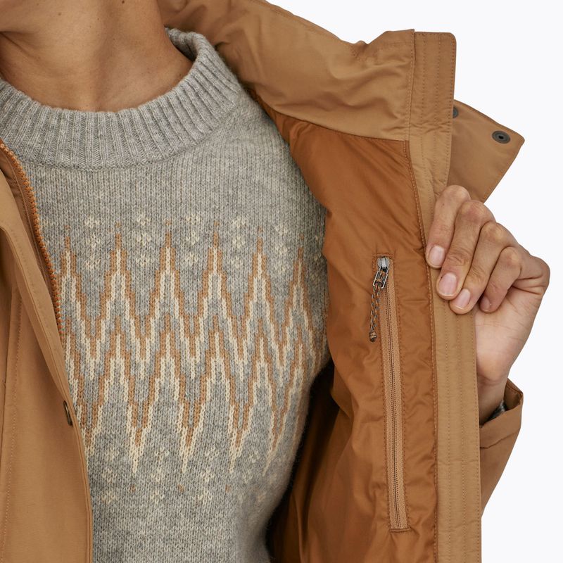 Dámsky kabát Patagonia Downdrift Parka nest brown 5